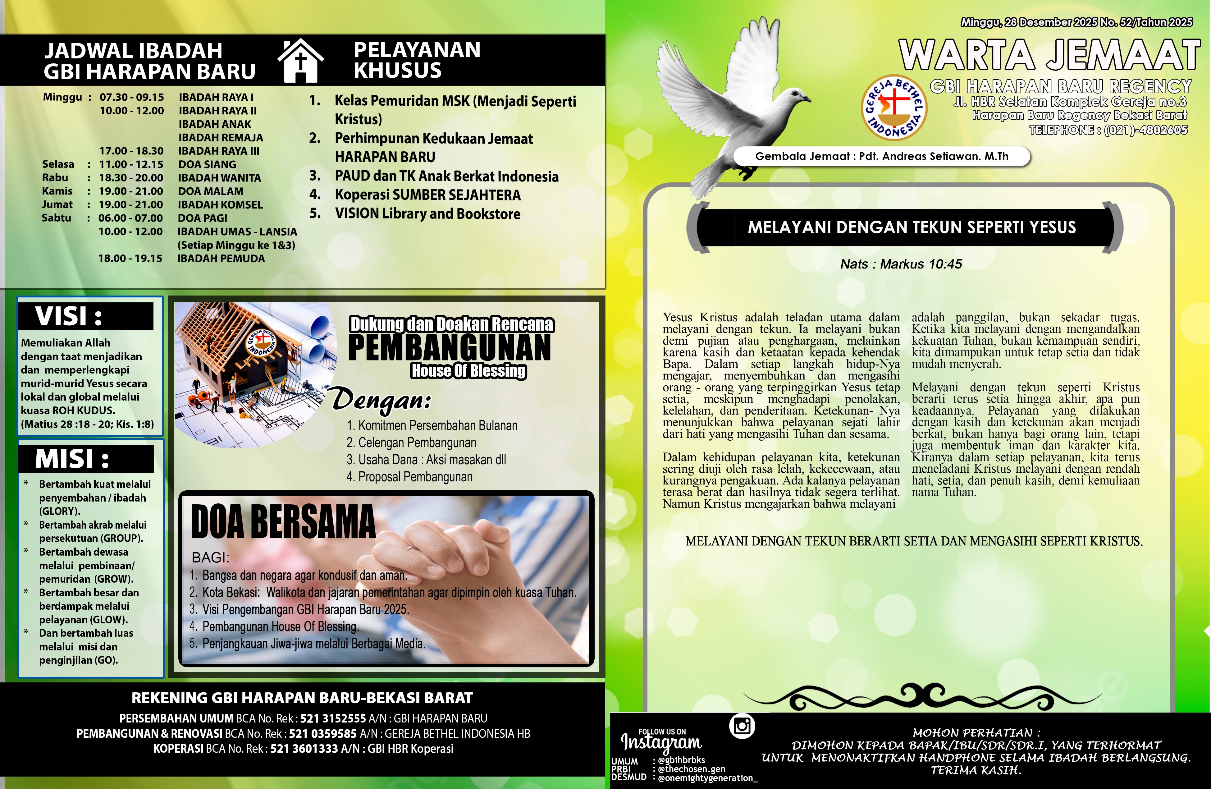 Warta Jemaat GBI Harapan Baru